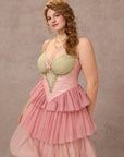 Curve&Plus Entwined in Bloom Corset Dress