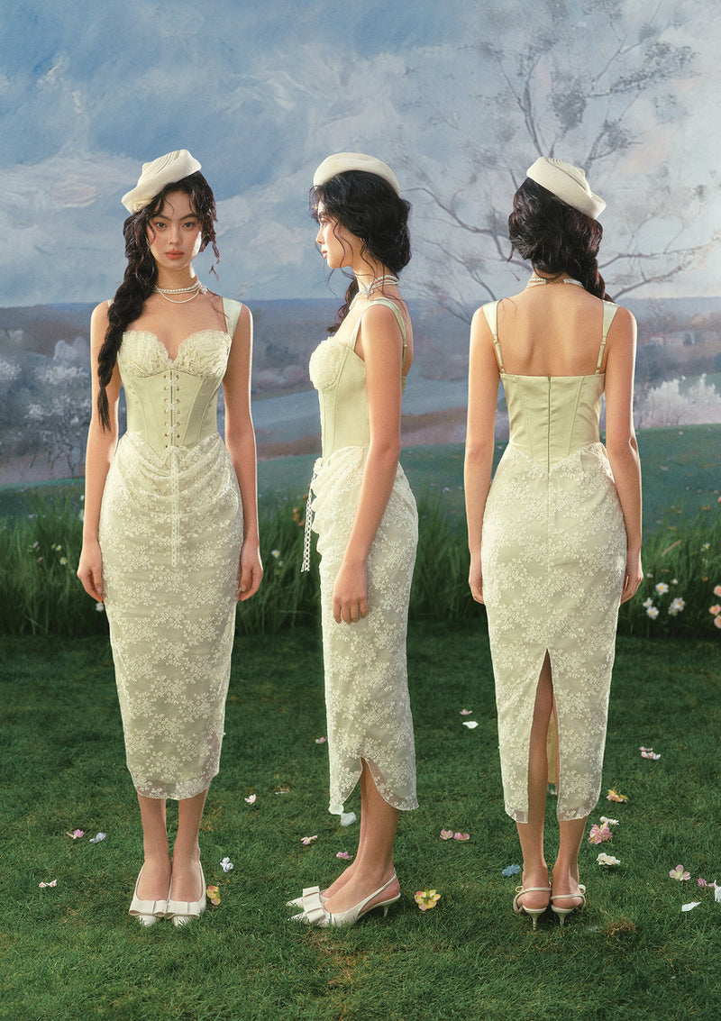 Emerald Warrior Corset Dress