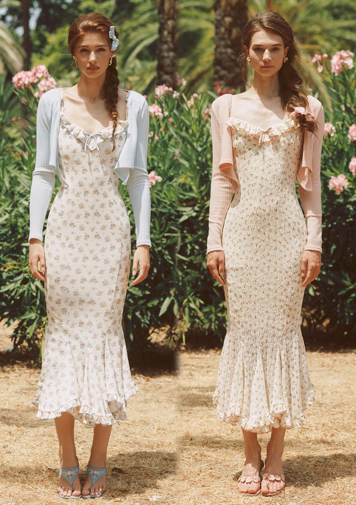 Petite Vase Knit Dress – Blush