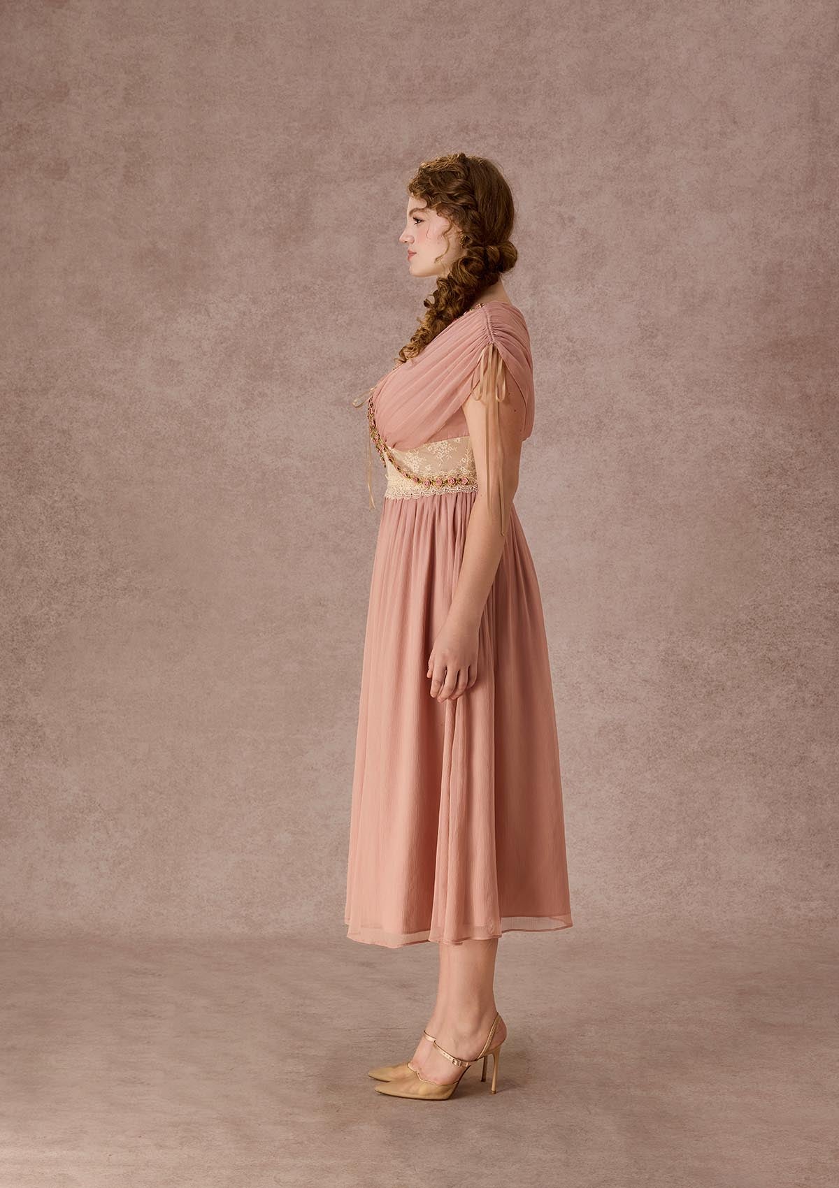 Curve&Plus Rose Olive Dress