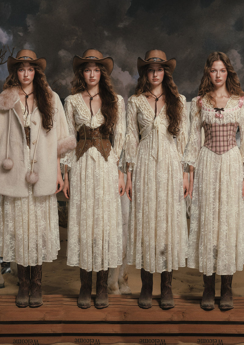 White Horse Princess Dress