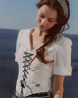 Provence Poetry Blouse