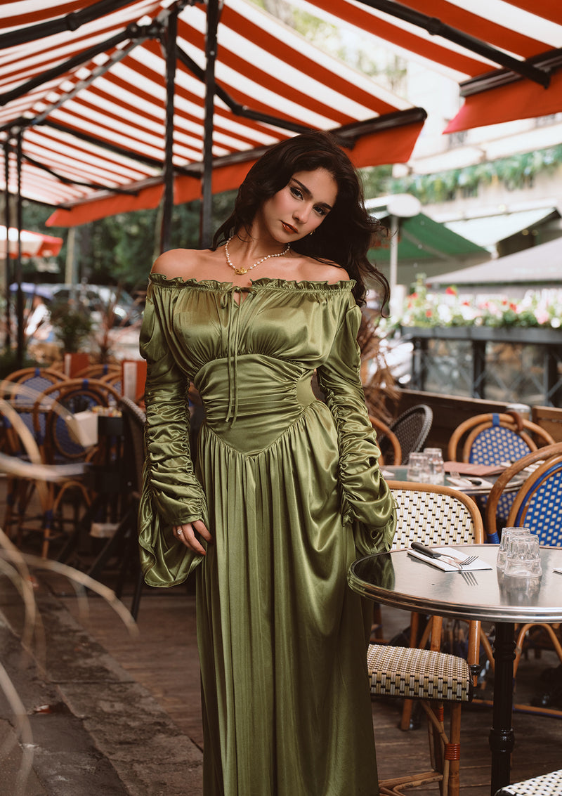 Olive Tint Parthenon Dress