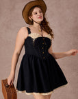 Curve&Plus Berry Buccaneer Dress(Short)