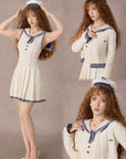 White Sail Maiden Cable Knit Cardigan