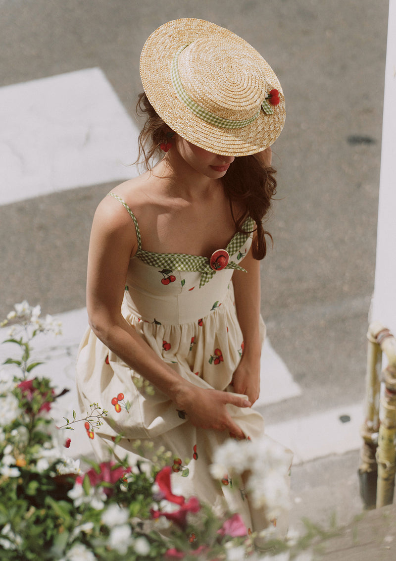 Wild Cherry Dress (Long) | LaceMade
