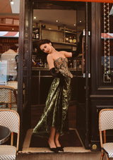 Florence Opera Satin Skirt