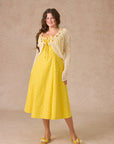 Curve&Plus Little Orange Cardigan