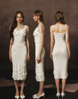 Cream Chanson Dress