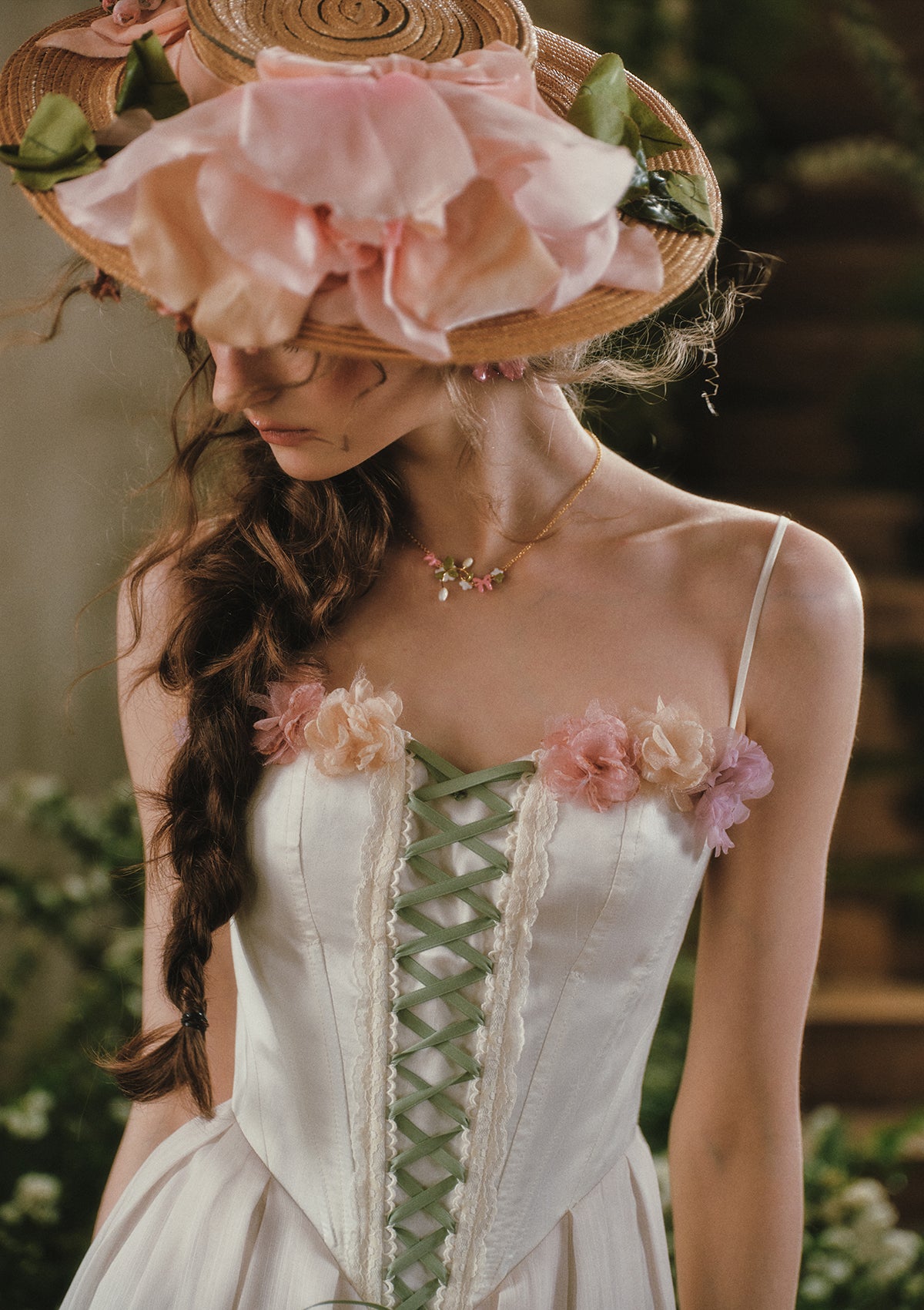 Bloom Overture Corset Dress (Long) In Stock / L