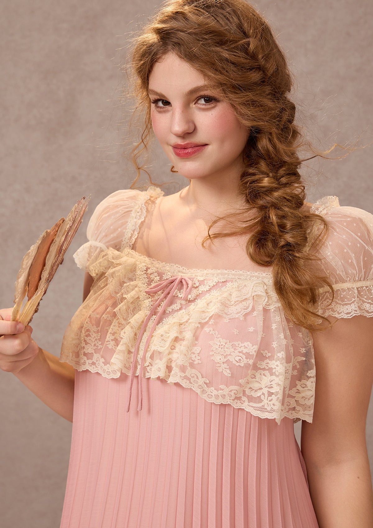 Curve&amp;Plus Honeyed Peach Bloom Dress