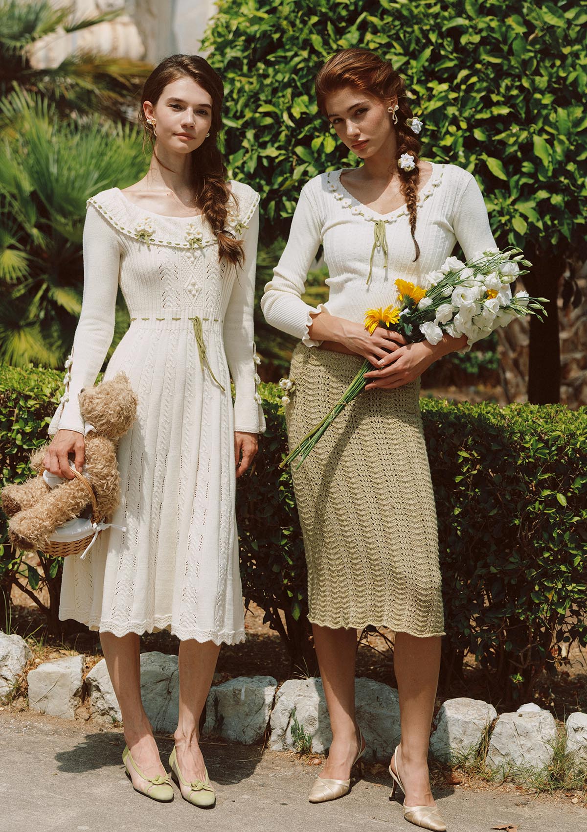 Daisy Bouquet Knit Dress