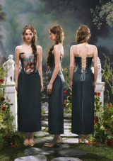 Firenze Green Midi Skirt