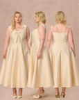 Curve&Plus Castle Vow Dress （White）