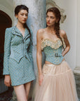 Thornstar Knight Denim Corset