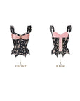 Night Feast Pink Crystal Corset