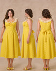 Curve&Plus Little Orange Dress