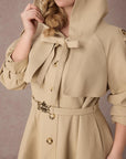 Curve&Plus Western Road Trench Coat