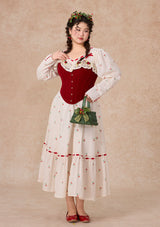 Curve & Plus Cherry Bite Corset