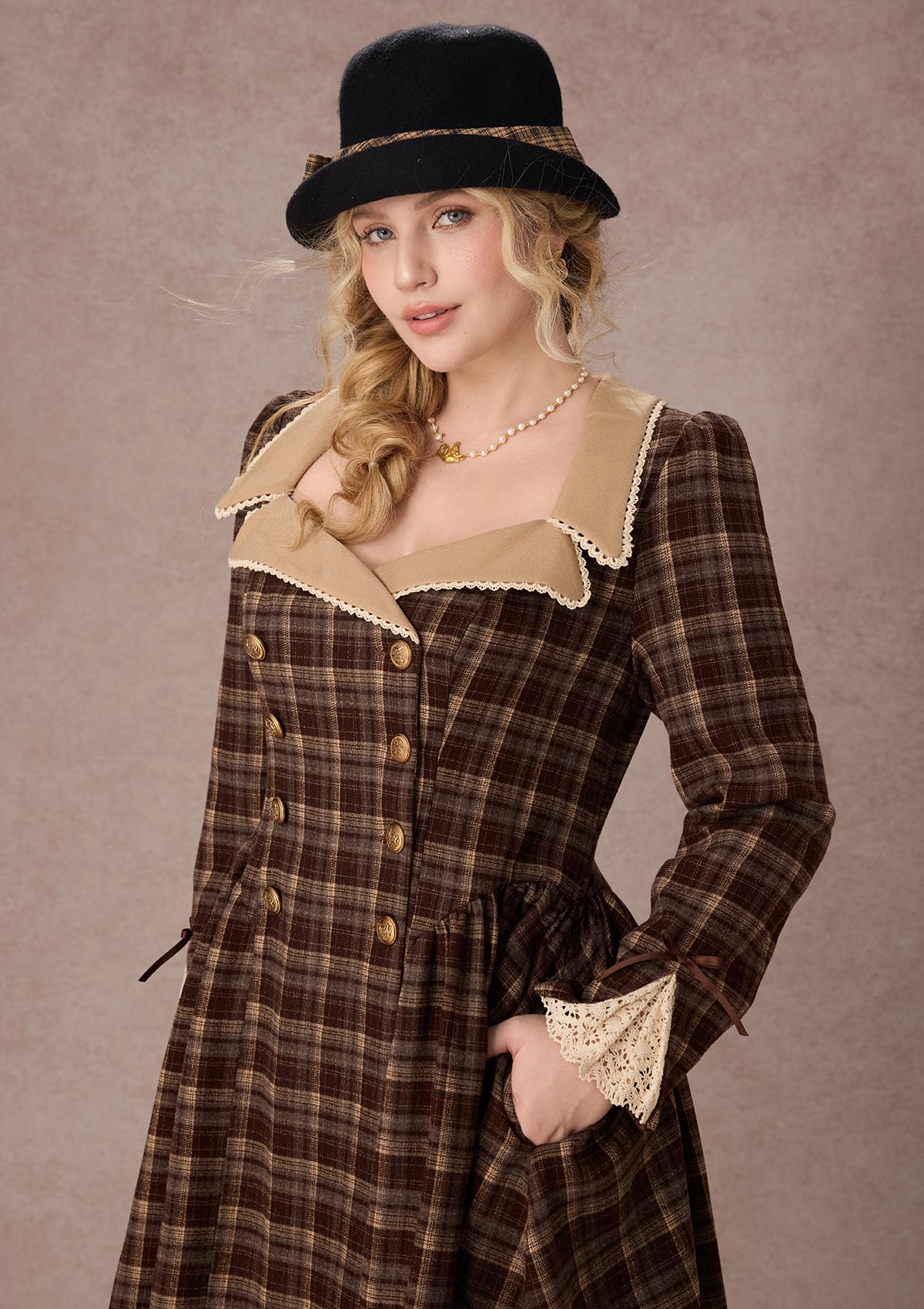 Curve&amp;Plus Oxford Afternoon Coat