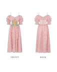 Embroidered Princess Corset Dress