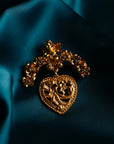 Heart Cupid Brooch