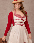 Curve&Plus Little Red Candle Dress