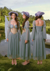Turquoise Siren Corset Dress