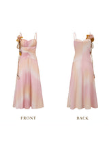 Pink Clouds of Sakura Dress