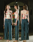 Corn Poppy Corset