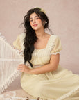 Curve&Plus Yellow Kite Dress