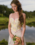 Rainbow Bloom Rhyme Corset