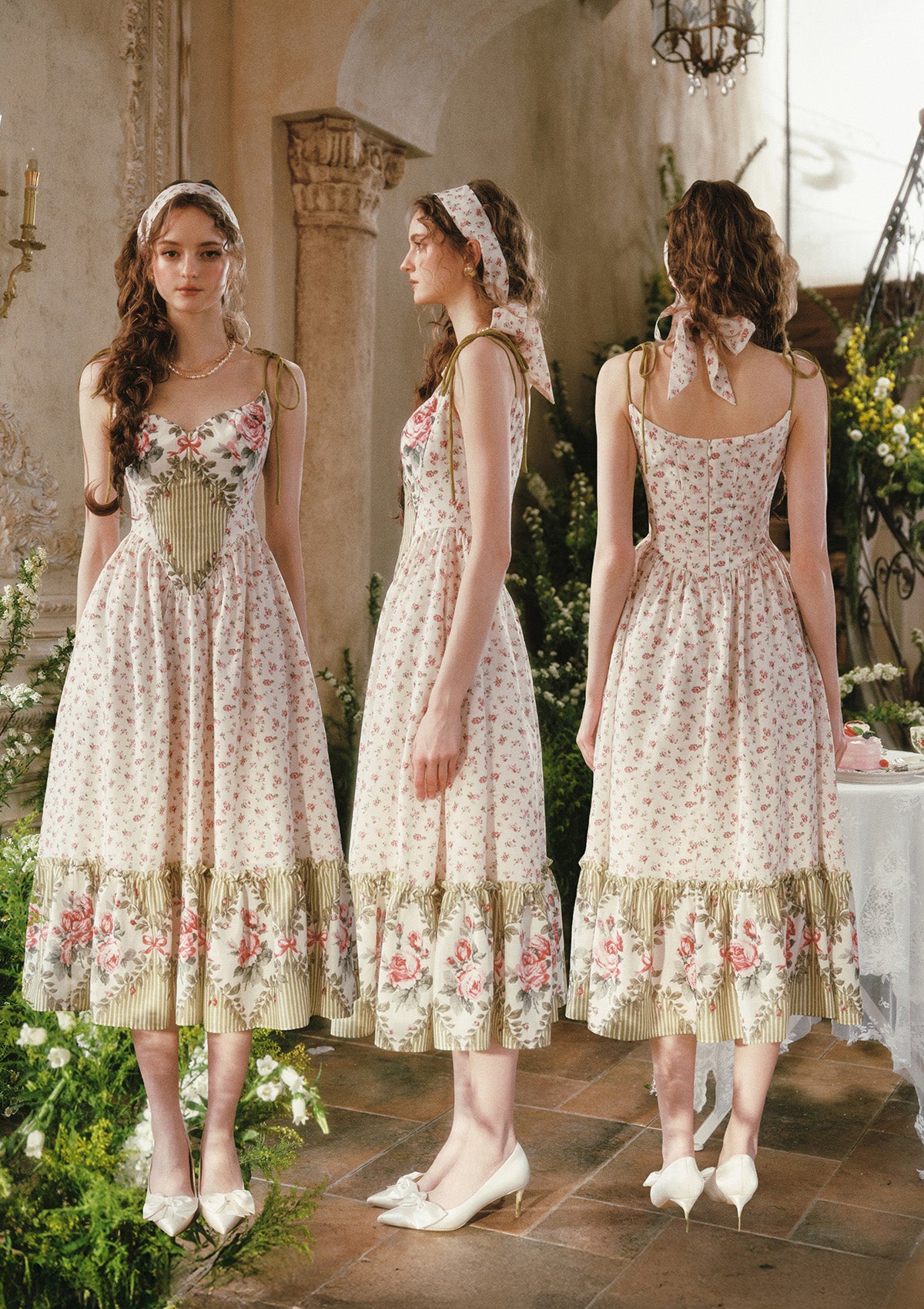 Wild Meadow Rose Dress – LaceMade