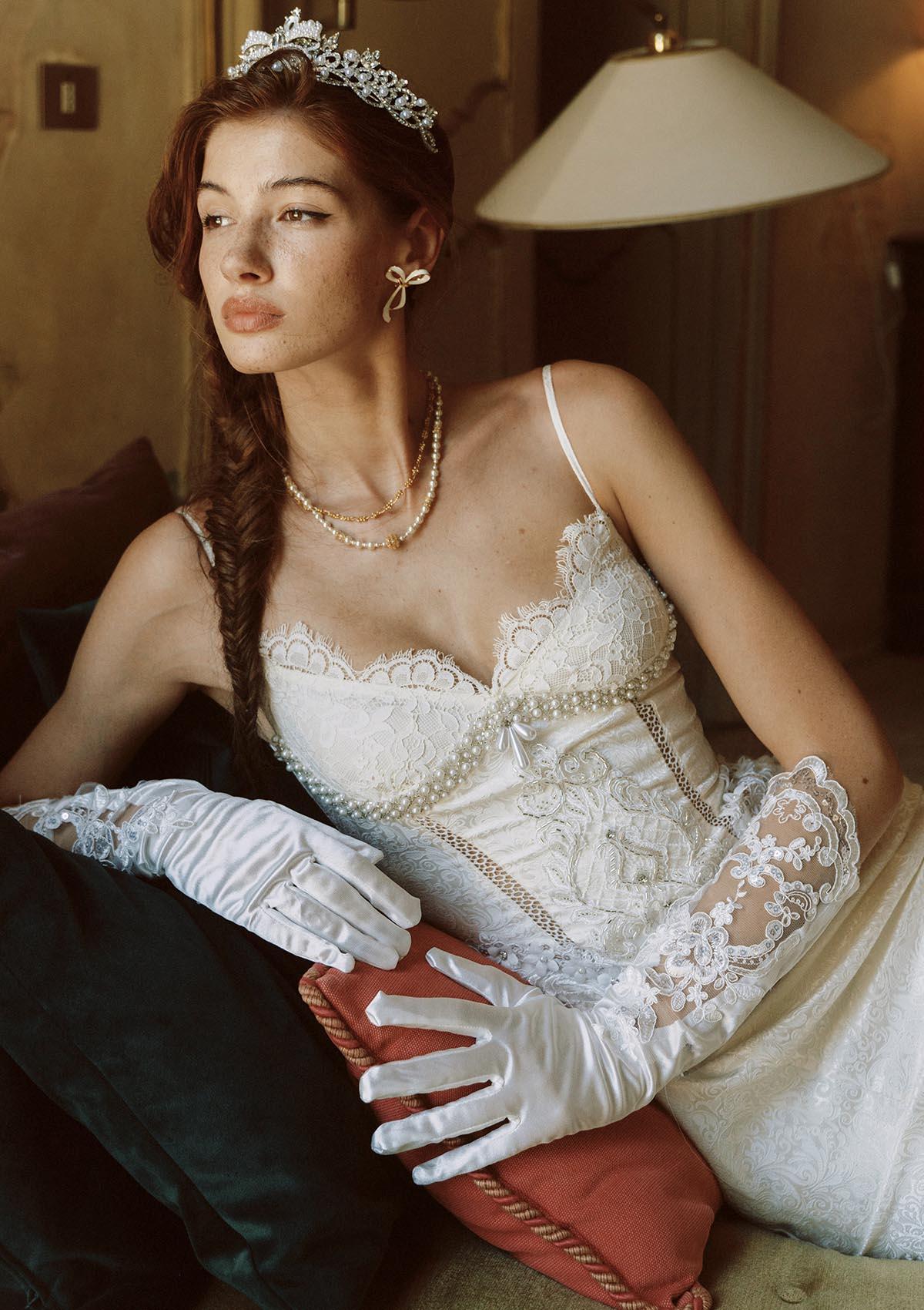Lotus Coronation Dress