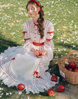 Redberry Letter Dress