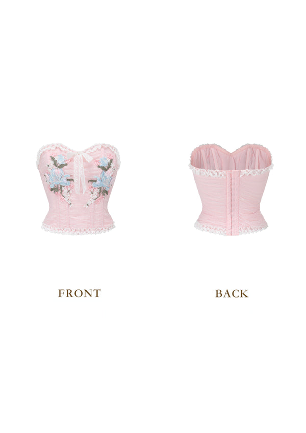 The Blue Lily Corset