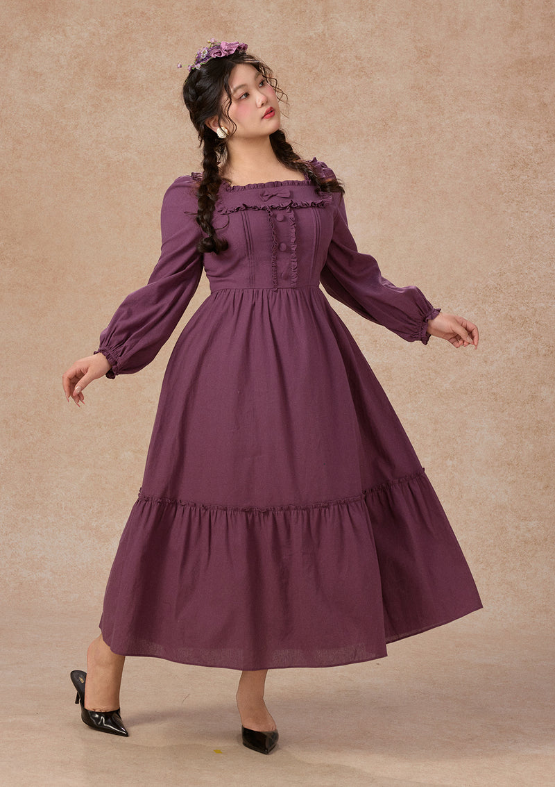 Curve&Plus Little purple sweet potato Dress