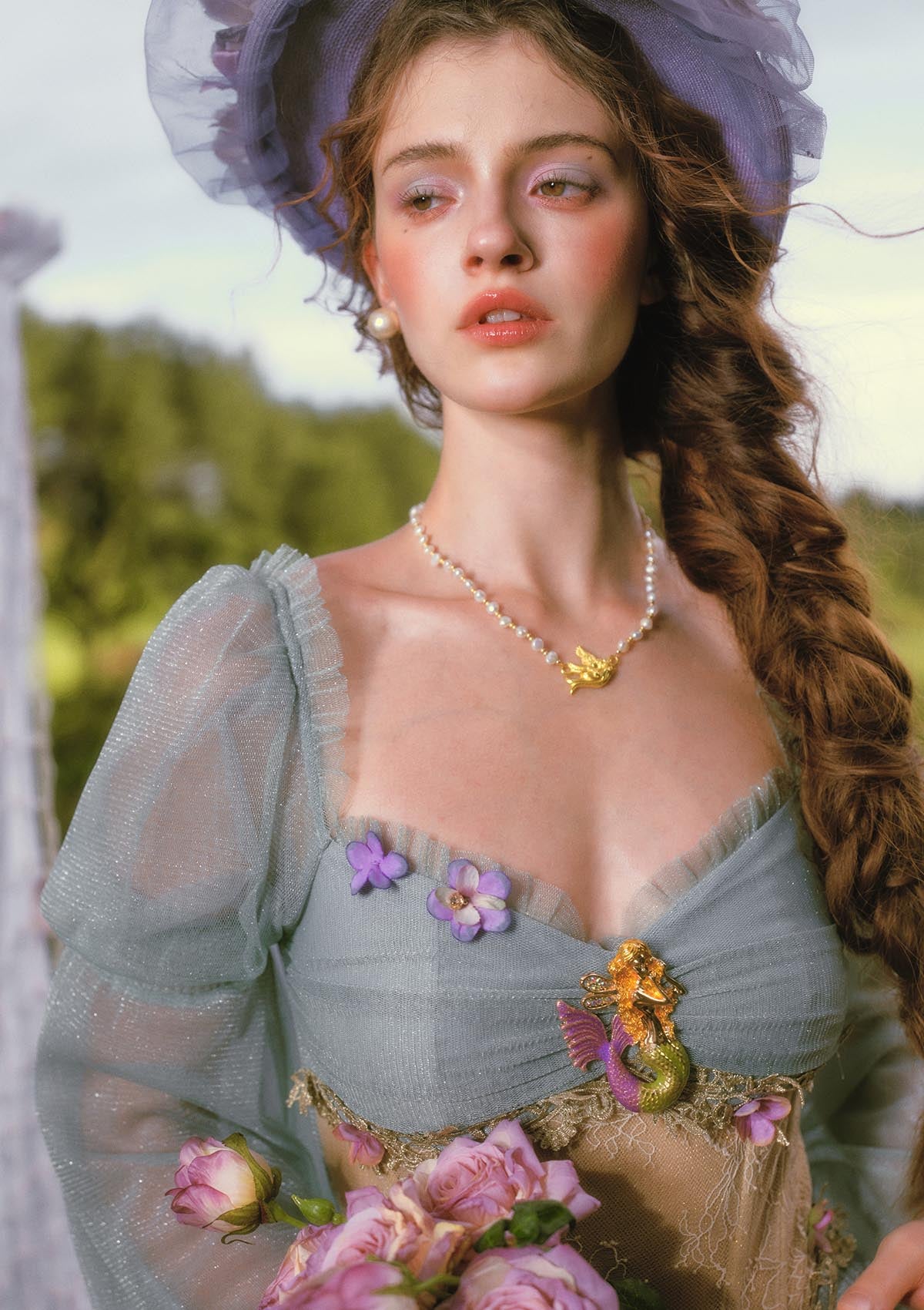 Turquoise Siren Corset Dress
