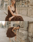 Tartan Majesty Maxi Dress