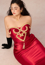 Curve&Plus Queen Heart Corset Dress