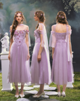 Ode to Purple Iris Dress