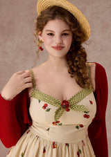 Curve&Plus Wild Cherry Dress（Short）