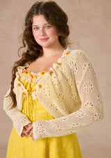 Curve&Plus Little Orange Cardigan