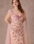 Curve&Plus Floral Disc Fairy Corset Dress