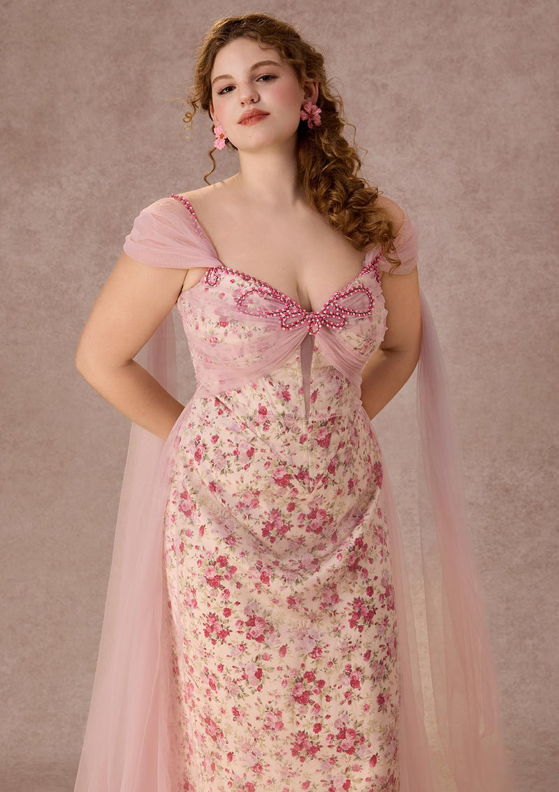 Curve&Plus Floral Disc Fairy Corset Dress Pre-order / 1XL