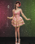 Grape Grinda Corset Dress (Short)