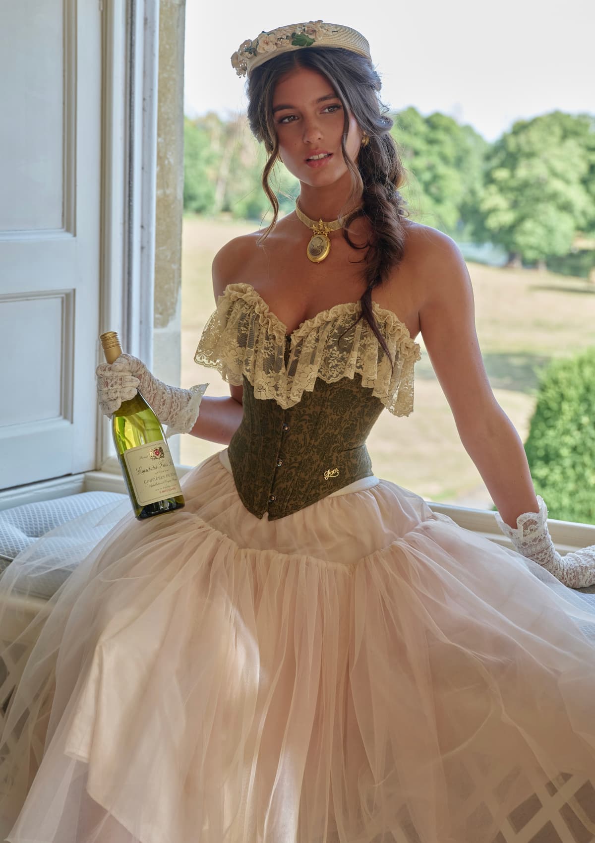 Champagne Dusk Corset