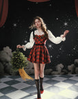 Rose Canelé Korsettkleid