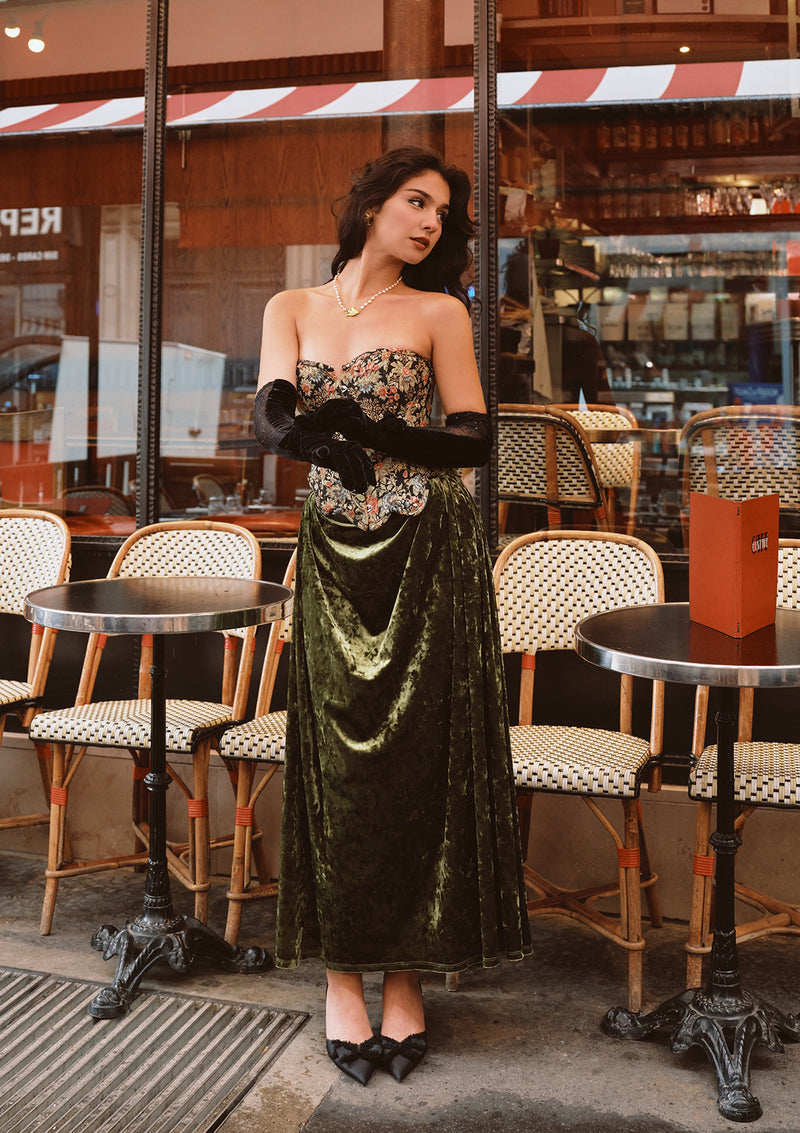 Florence Opera Satin Skirt