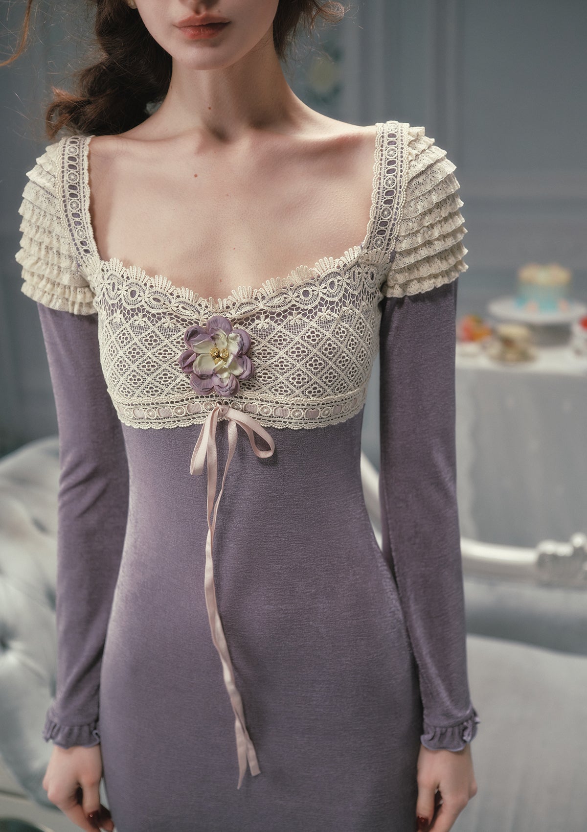 Iris Dream Knit Dress Pre-Order / XL